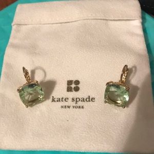 Kate Spade ♠️ mint green earrings